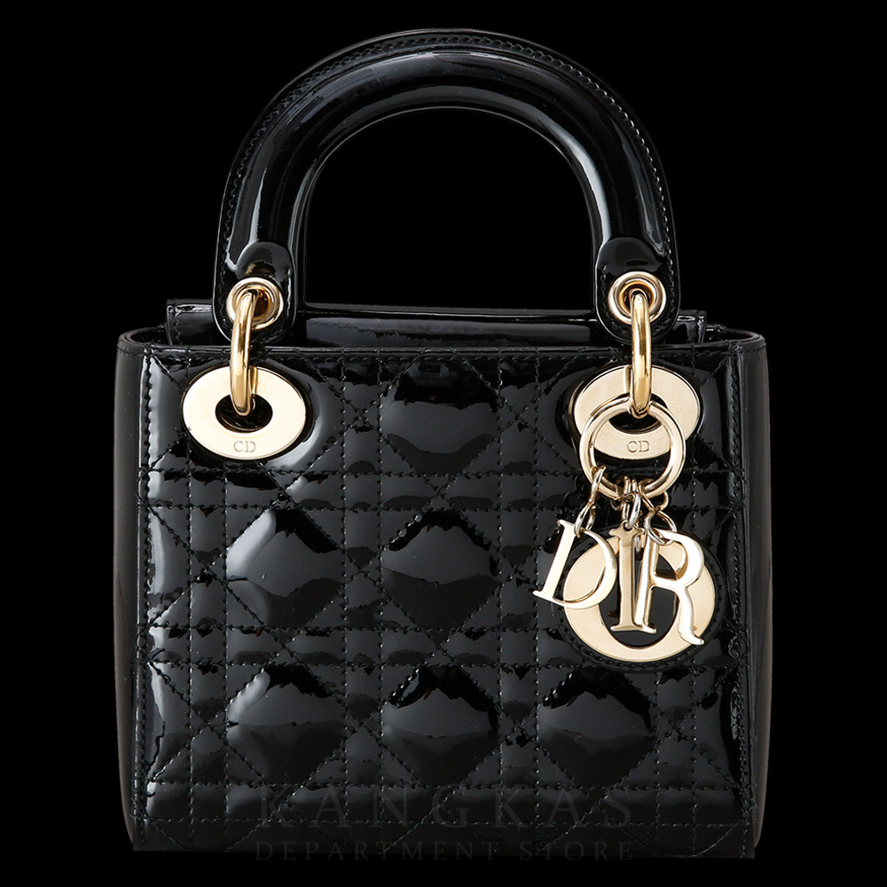 CHRISTIAN DIOR(USED)크리스찬디올 페이던트 레이디디올 미니 백